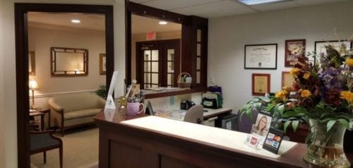 Dentist office interior in Philadelphia, PA